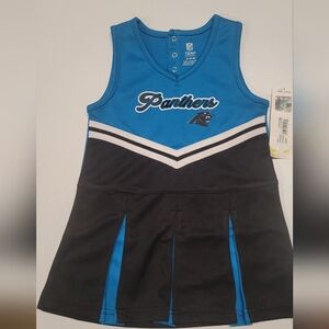 Team Apparel Kids Blue and Black Panthers Dress
